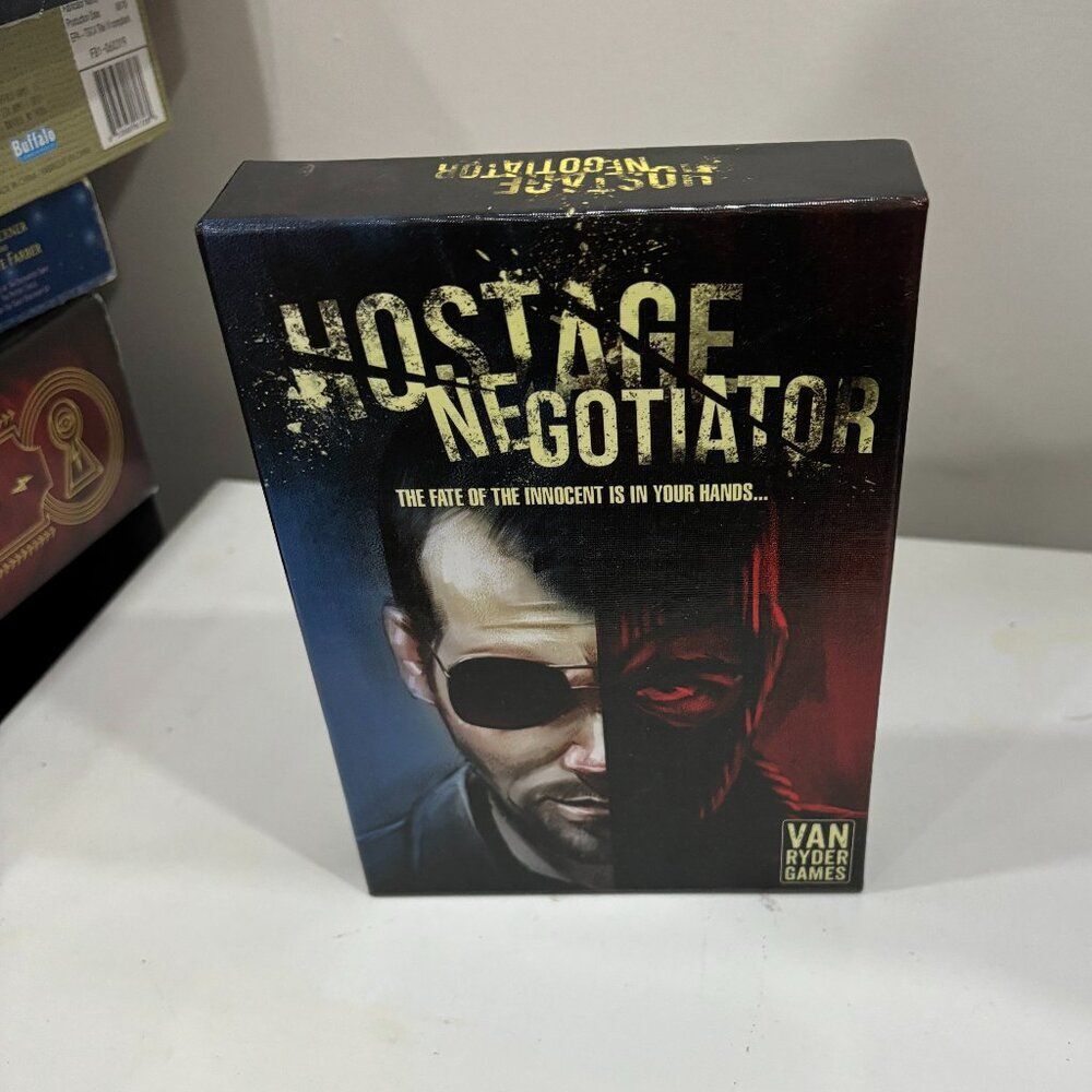 Hostage Negotiator Card Tabletop Game Like New Condition
